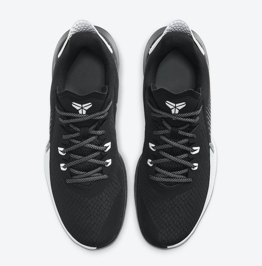 Nike Mamba Fury Black White Smoke Grey